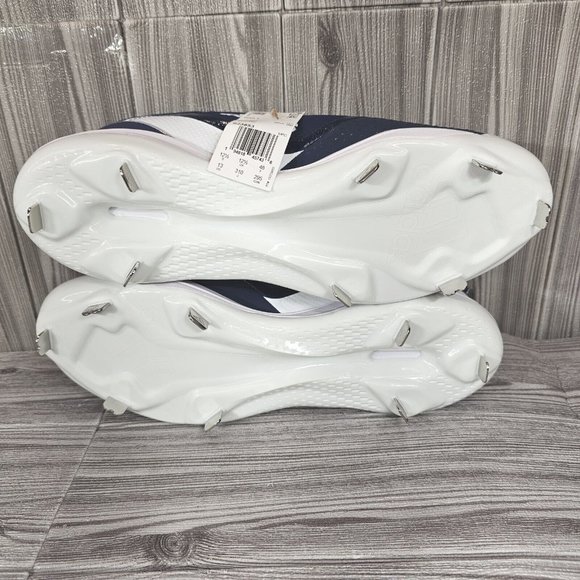 Adidas Icon 7 Low Top Metal Baseball Cleats-Navy/White-S23853-Men\'s Size 13 NEW main image 13